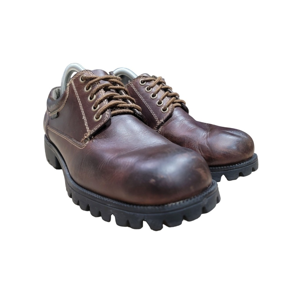 Eastland Lacer Beams Men's Brown Leather Lace Up Oxford Shoes Size 8.5 D
